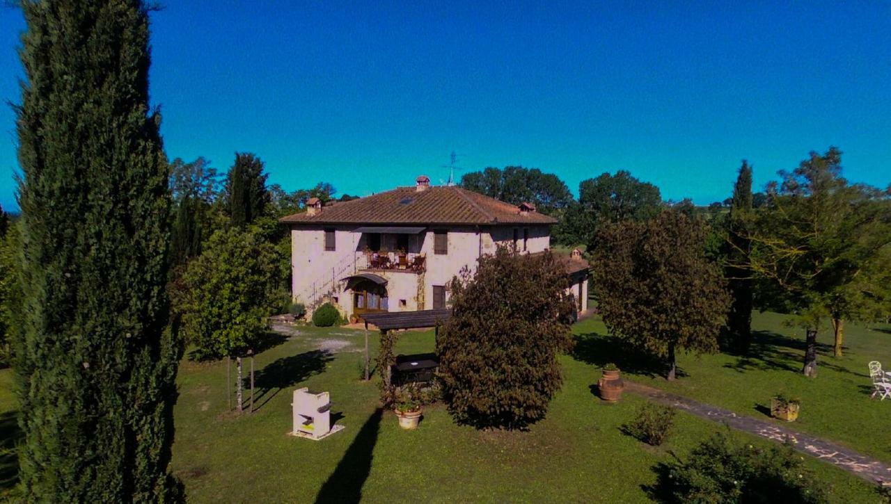 La Casa Del Fattore Монтериджиони Экстерьер фото